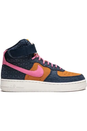 Nike Air Force 1 HI PRM Suede "Dynamic Pink" sneakers