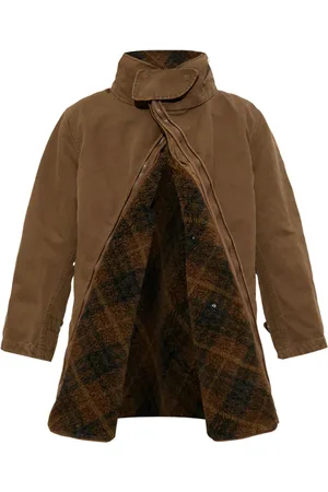 Burberry Detachable-warmer cotton parka