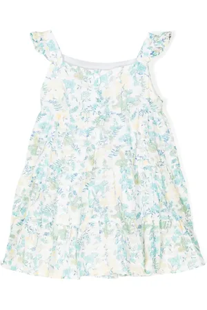 Tartine Et Chocolat Floral-print ruffle-detail dress