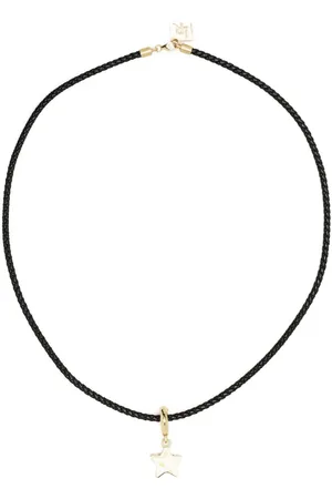 Lauren Rubinski 14kt yellow enamel star pendant necklace