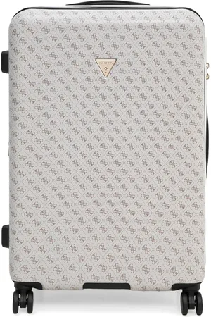 Guess Monogram-pattern luggage