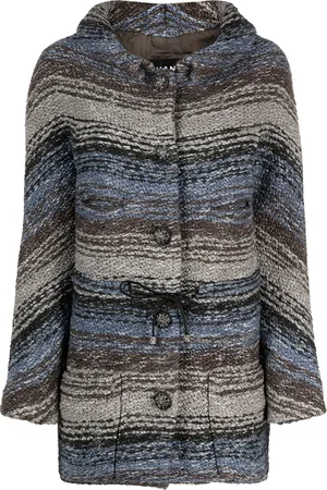 CHANEL 2010 striped woven jacket