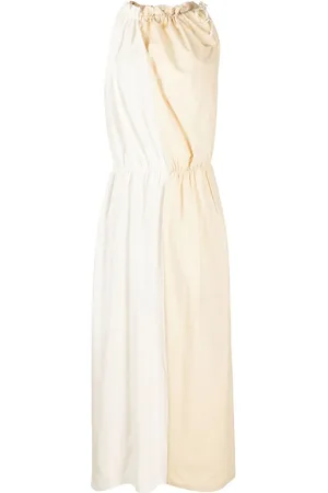 JEJIA Two-tone mulberry silk dress