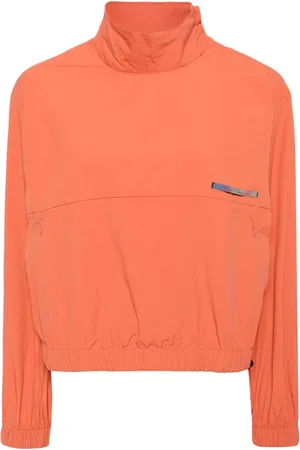 Izzue Logo-appliqué high-neck jacket