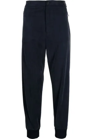 Giorgio Armani Jersey tapered track pants