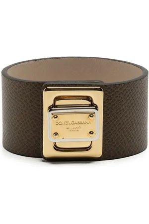 Dolce & Gabbana Twist-lock leather bracelet
