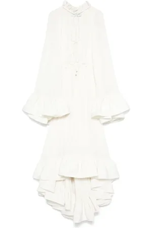 Lanvin Ruffled midi dress