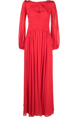 Giambattista Valli Cut-out silk-georgette gown