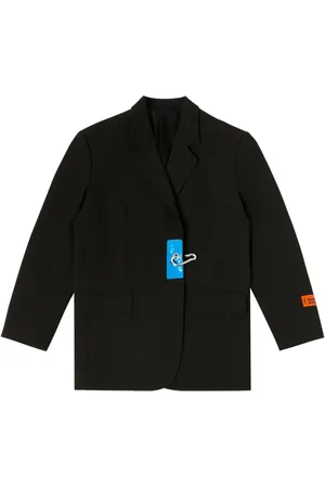 Heron Preston Single-breasted carabiner-detail blazer