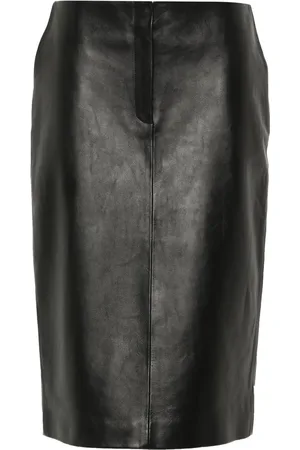 MAGDA BUTRYM Leather pencil skirt