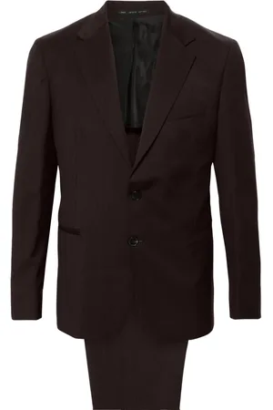 LOW BRAND Single-breasted wool suit