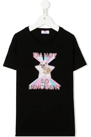 Chiara Ferragni Glitter slogan T-shirt