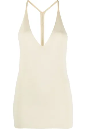 Totême Knitted wool-blend tank top