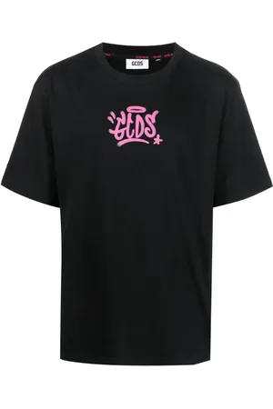 GCDS Graffiti-print cotton T-shirt