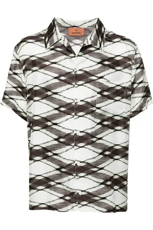 Missoni Patterned silk short sleeve shirt