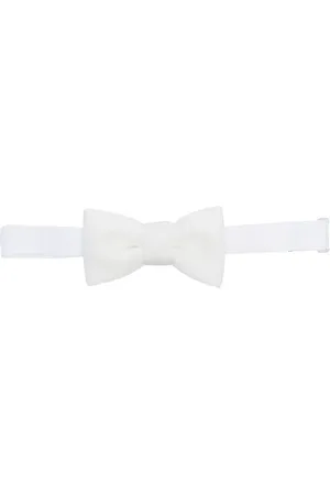 Paolo Pecora Ribbed band bow tie