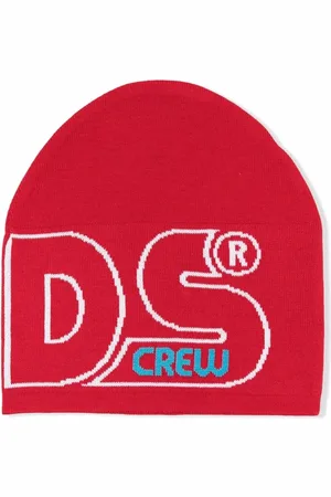 GCDS Logo print beanie