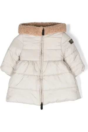 Il gufo Bear-ear padded coat