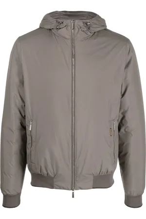 MOORER Oniro hooded padded jacket