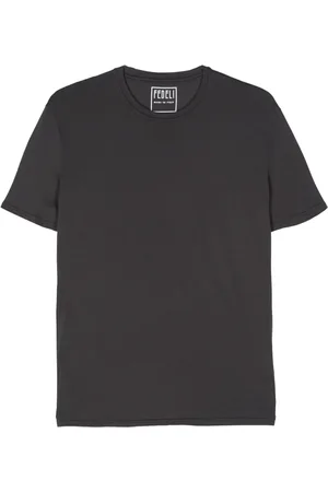 FEDELI Short-sleeve cotton T-shirt