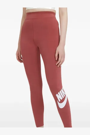 Nike Sportswear Essential "Deep Salmon/White" leggings