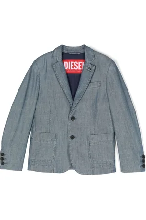 Diesel Single-breasted denim blazer