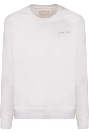 Bally Logo-embroidered organic cotton sweatshirt