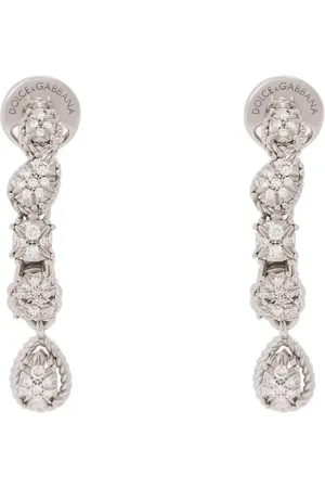 Dolce & Gabbana 18kt gold Easy diamond earrings