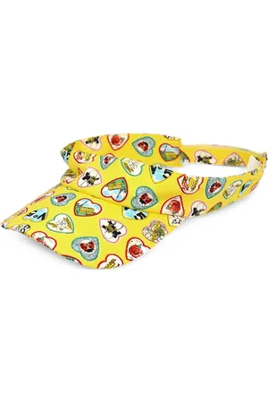 CHANEL 1990-2000s Valentine visor hat