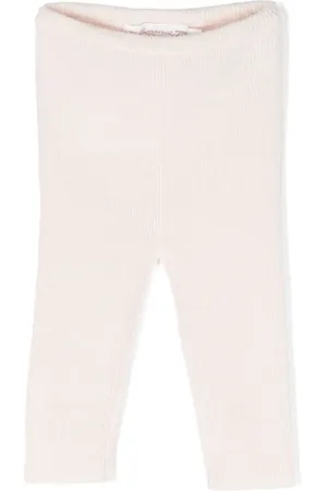 BONPOINT Ribbed-knit elasticated leggings