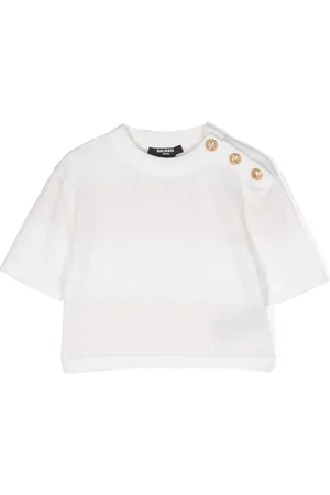 Balmain Short-sleeve wool T-shirt