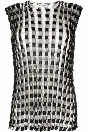 Jil Sander Woven-design jumper