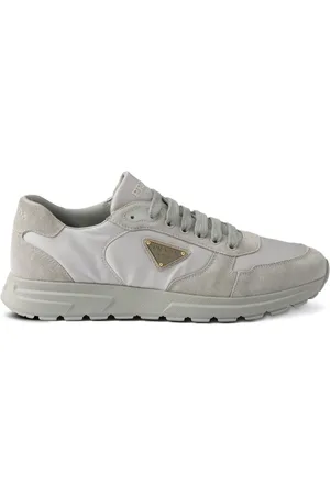 Prada Prax 2.0 suede-detail sneakers