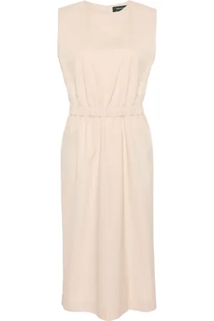 Fabiana Filippi Sleeveless cotton midi dress