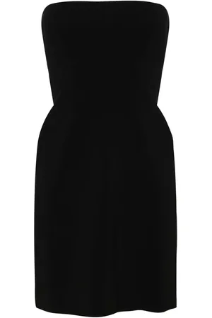 CHANEL 1990s strapless mini dress