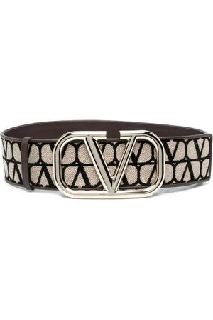 VALENTINO GARAVANI Toile Iconographe jacquard belt
