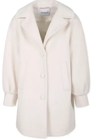 Pinko Logo-embroidered coat