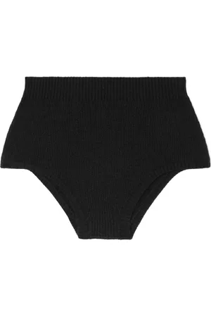 Alanui Knitted high-waisted shorts