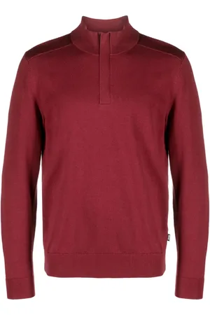 HUGO BOSS Long-sleeve high-neck jumper