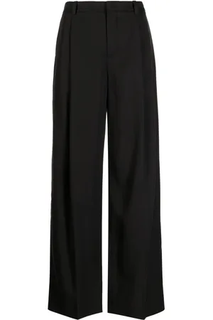 Vince Pleated wide-leg trousers
