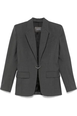 MUGLER Ring-detail blazer