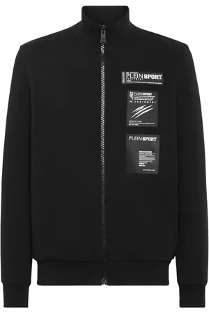 Philipp Plein Logo-appliqué track jacket