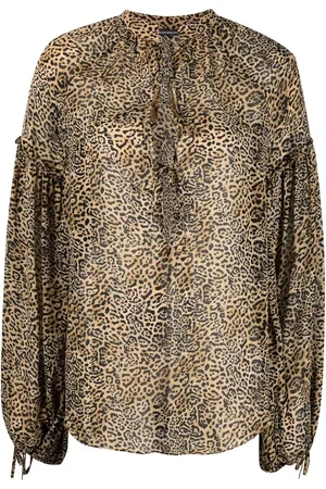 WANDERING Leopard print blouse