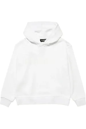Dsquared2 Logo-appliqué cotton hoodie