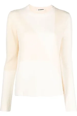 Jil Sander Two-tone knitted jumper