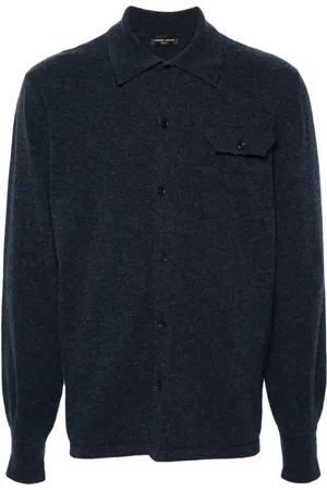 Roberto Collina Knitted shirt-cardigan