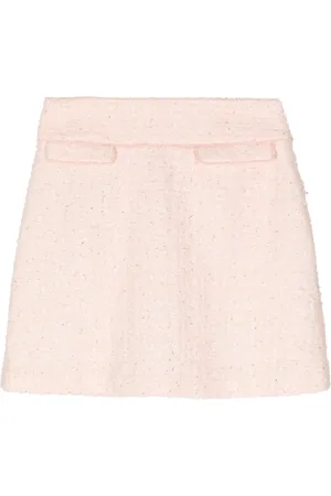 SHIATZY CHEN Tweed A-line miniskirt