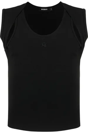 MISBHV Layered-design tank top
