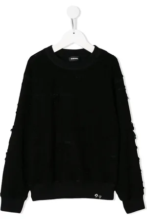 Diesel Sfelipa destroyed-effect jumper