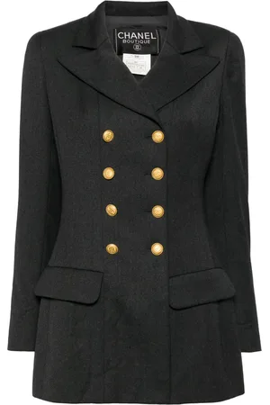 CHANEL 1996 double-breasted wool blazer
